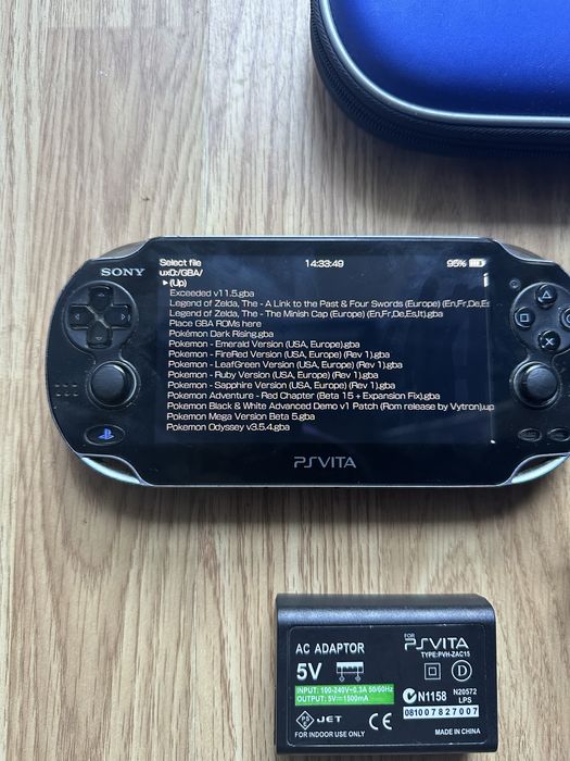 Ps Vita OLED (144Gb, 500+ Jogos)