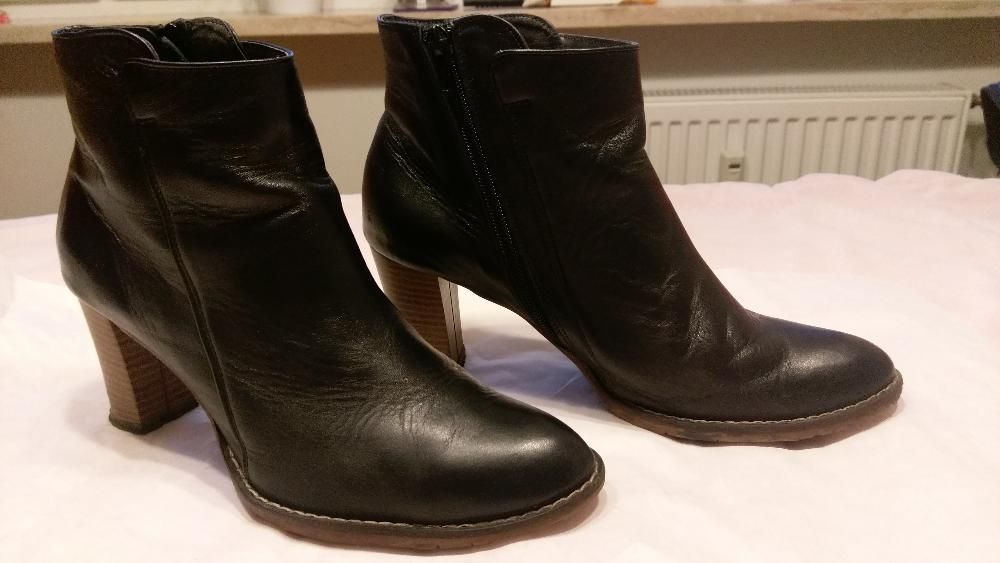 buty, kozaczki, botki skóra 40