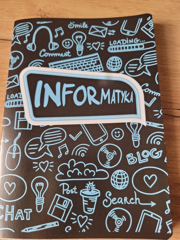 Zestaw zeszytów tematycznych 9sztbrulion. Plus 10 INFORMATYKA Gratis