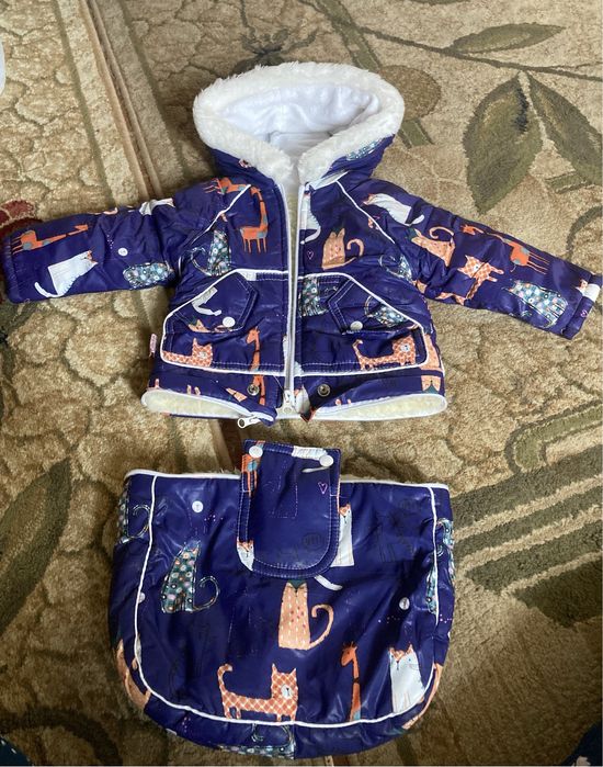 Зимова куртка + комбінезон набор