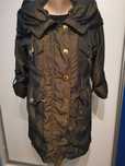 River Island parka wiosenna damska,kurtka wiatrówka z kapturem rozm 38