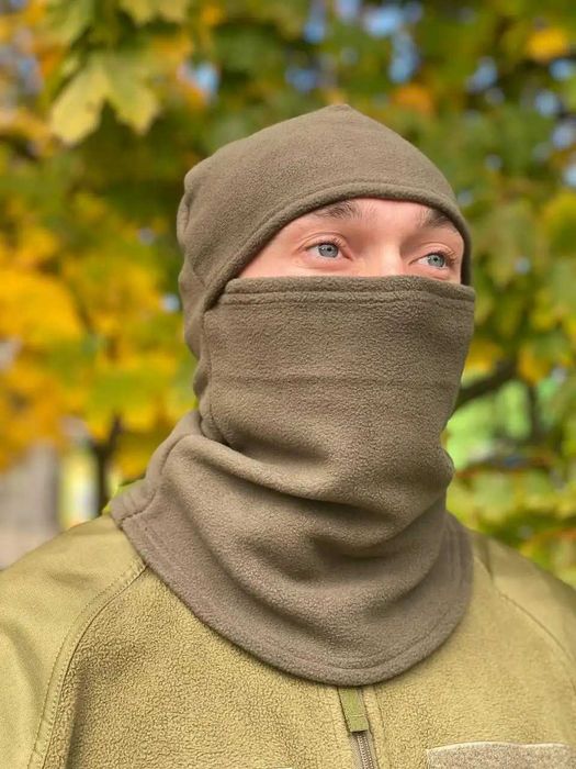 Тактична флісова балаклава — тепла, опт від виробника