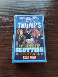 Stare Kolekcjonerskie Karty Top Trumps Heroes Of Scottish Football