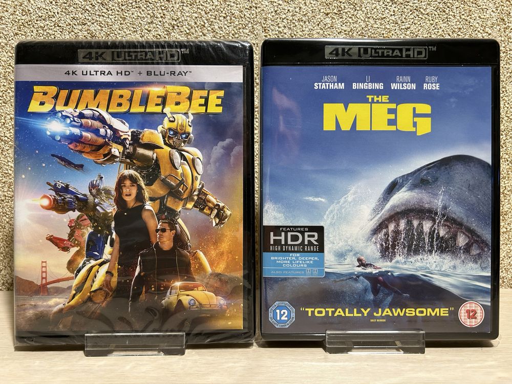 4K UHD HDR Blu-ray Аквамен / Бегущий по лезвию 1-2 и другие с рус.яз.