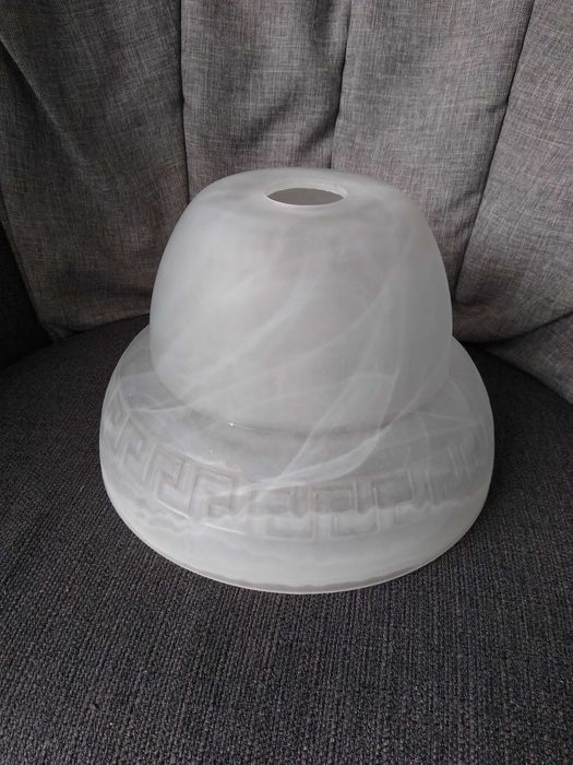 Nowy szklany klosz wzór Versace, do lampy wiszącej, 25 cm