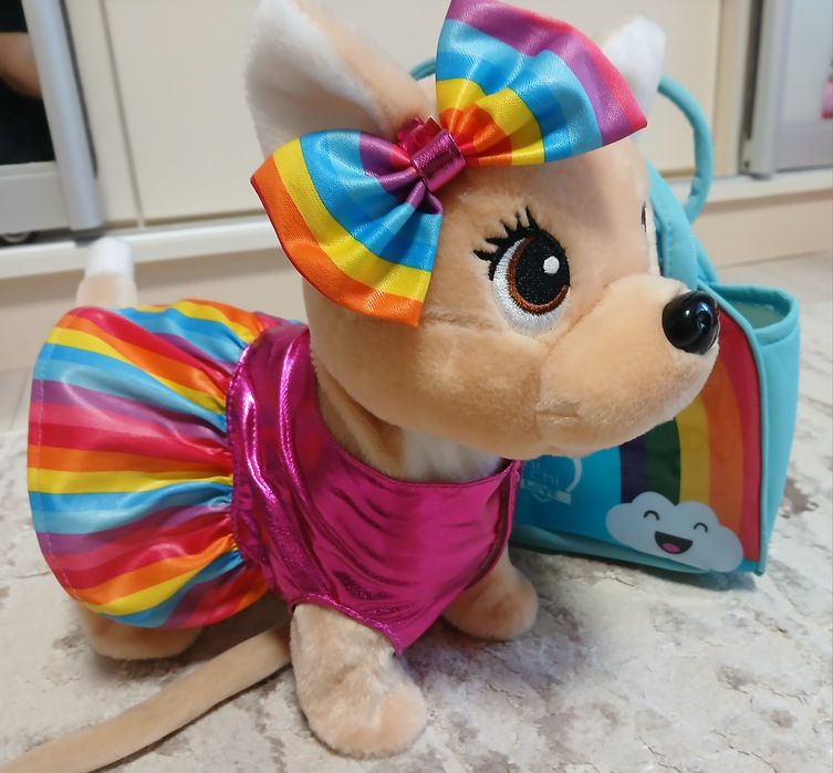 М'яка іграшка Собаска.ходить ,гавкає