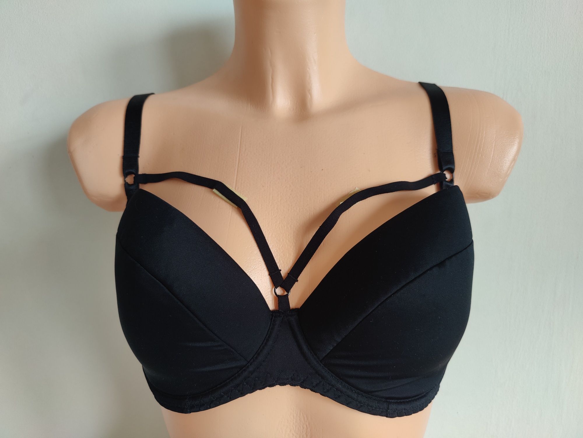 Biustonosz stanik Kinga 70G 32G czarny