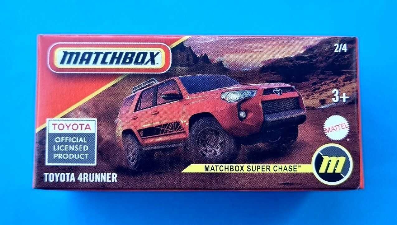 MATCHBOX Toyota 4Runner Super Chase jak hot wheels STH box