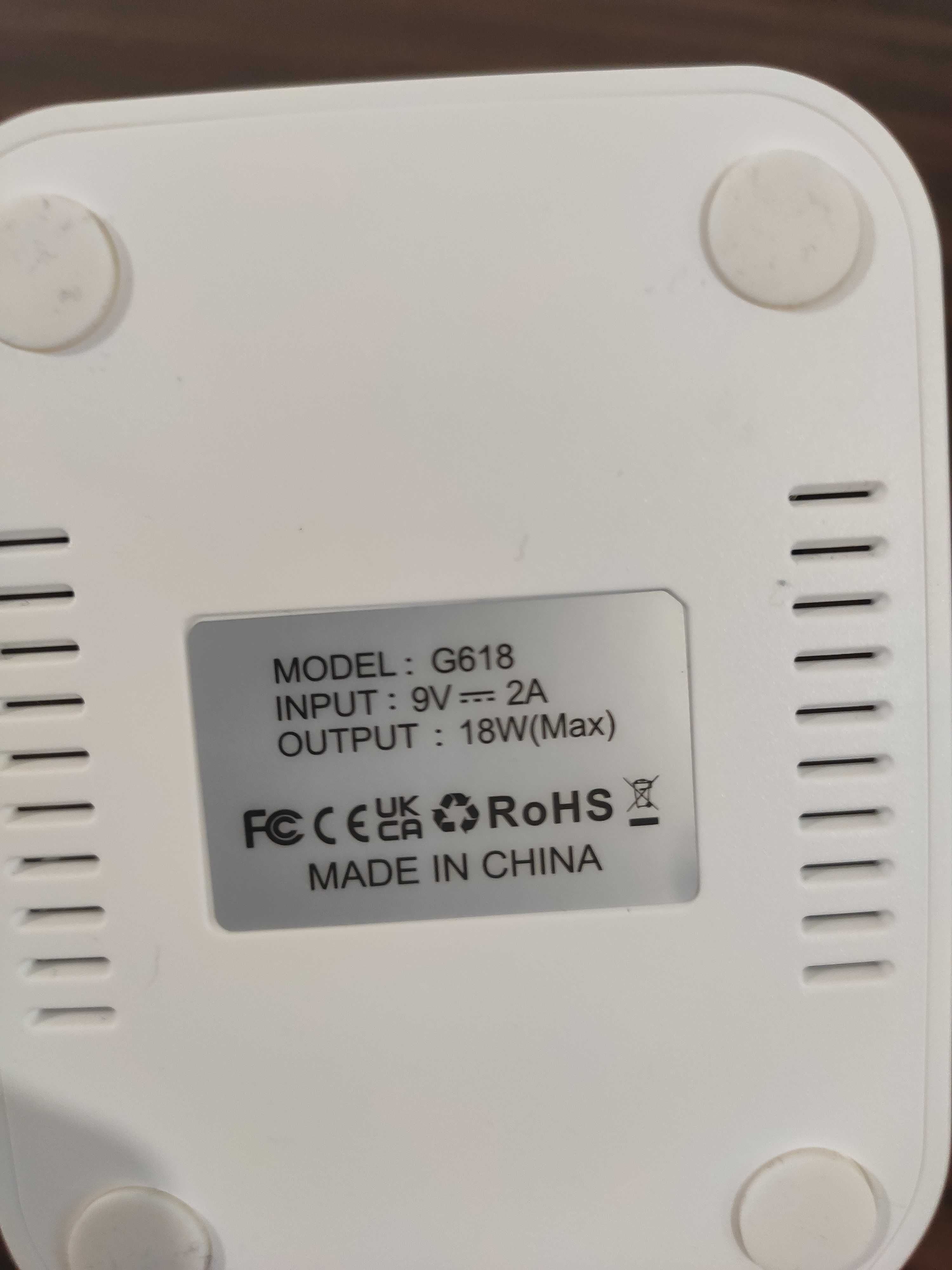 Ładowarka indukcyjna stacja 3 w 1 G618 apple samsung