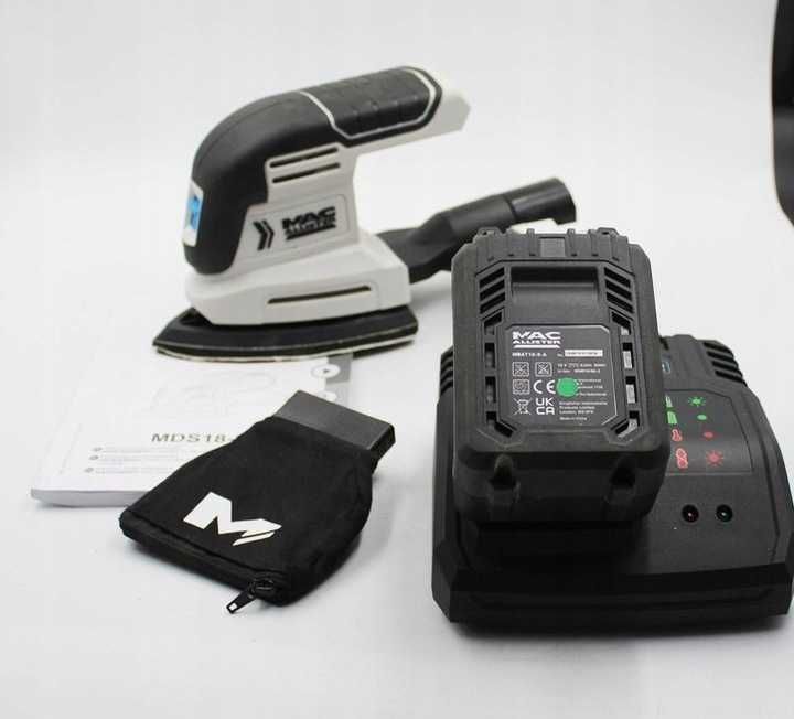 Szlifierka  Oscylacyjna AKUMULATOROWA 18V MDS18-LI komplet