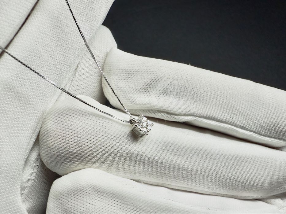 Підвіска з білого золота та діамантами Ponto Luce