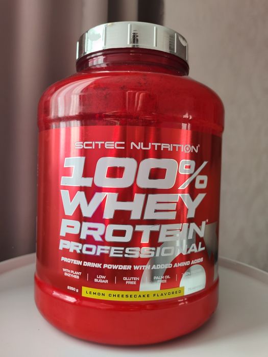 Протеин Scitec Nutrition 100 (лимонный чизкейк)