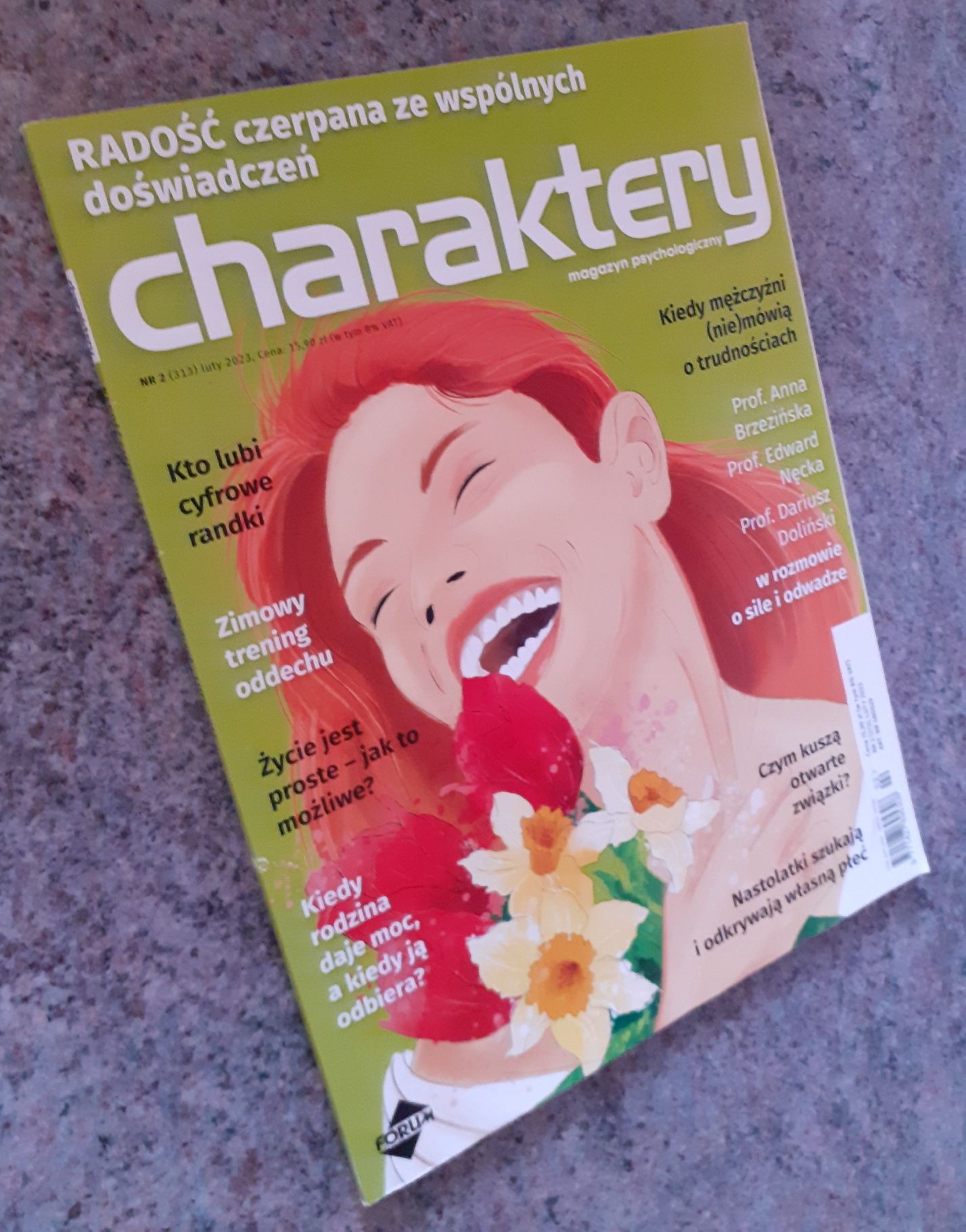 Czasopismo Charaktery numery  8,10/2022 + 2,6,7-8/2023 ZESTAW 5 sztuk