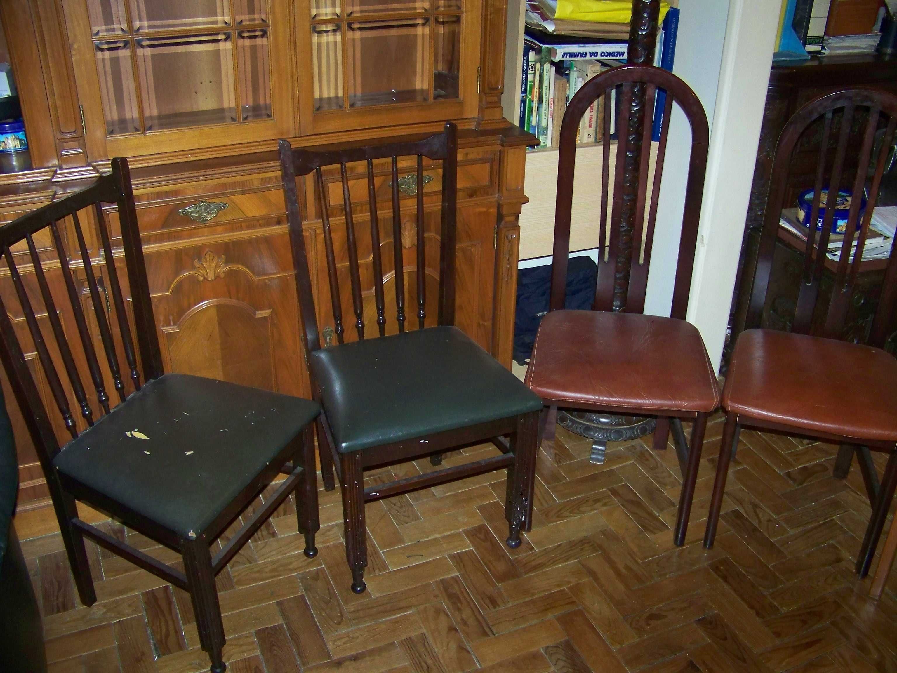 cadeiras sortidas para quarto ou sala