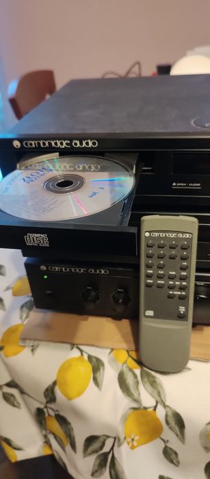 Zestaw Cambridge Audio A1 V3.0 i T 100 oraz cd  D100  - Rezer. 10.10