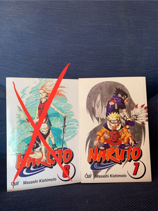 Naruto volumes 1-10 (exceto o 3, 6) - Devir