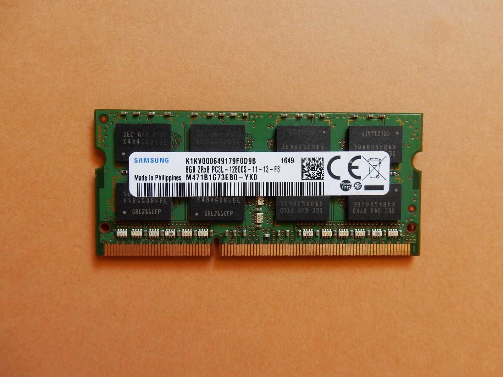 DDR3 8GB Samsung 12800 L