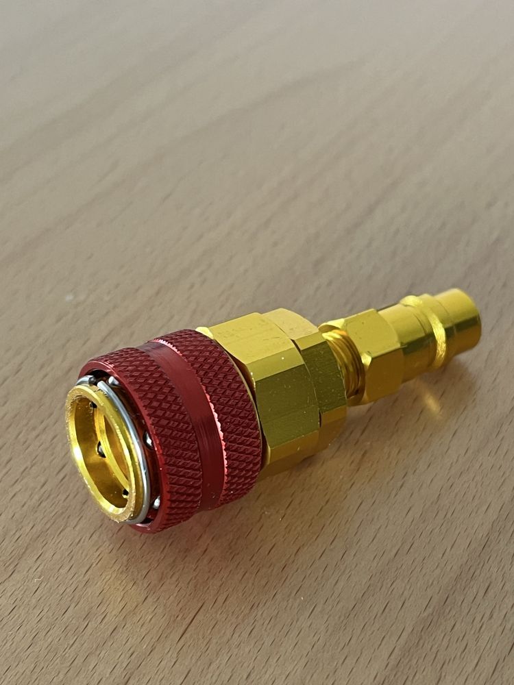 ADAPTER HP/LP do napelniania klimatyzaci  R134A