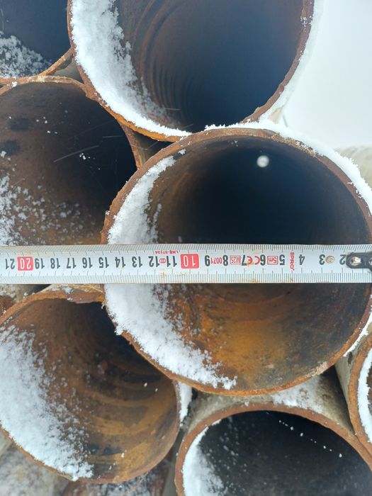 Rura rurka słup wygrodzenia dla bydła przegroda hala wiata konstrukcja