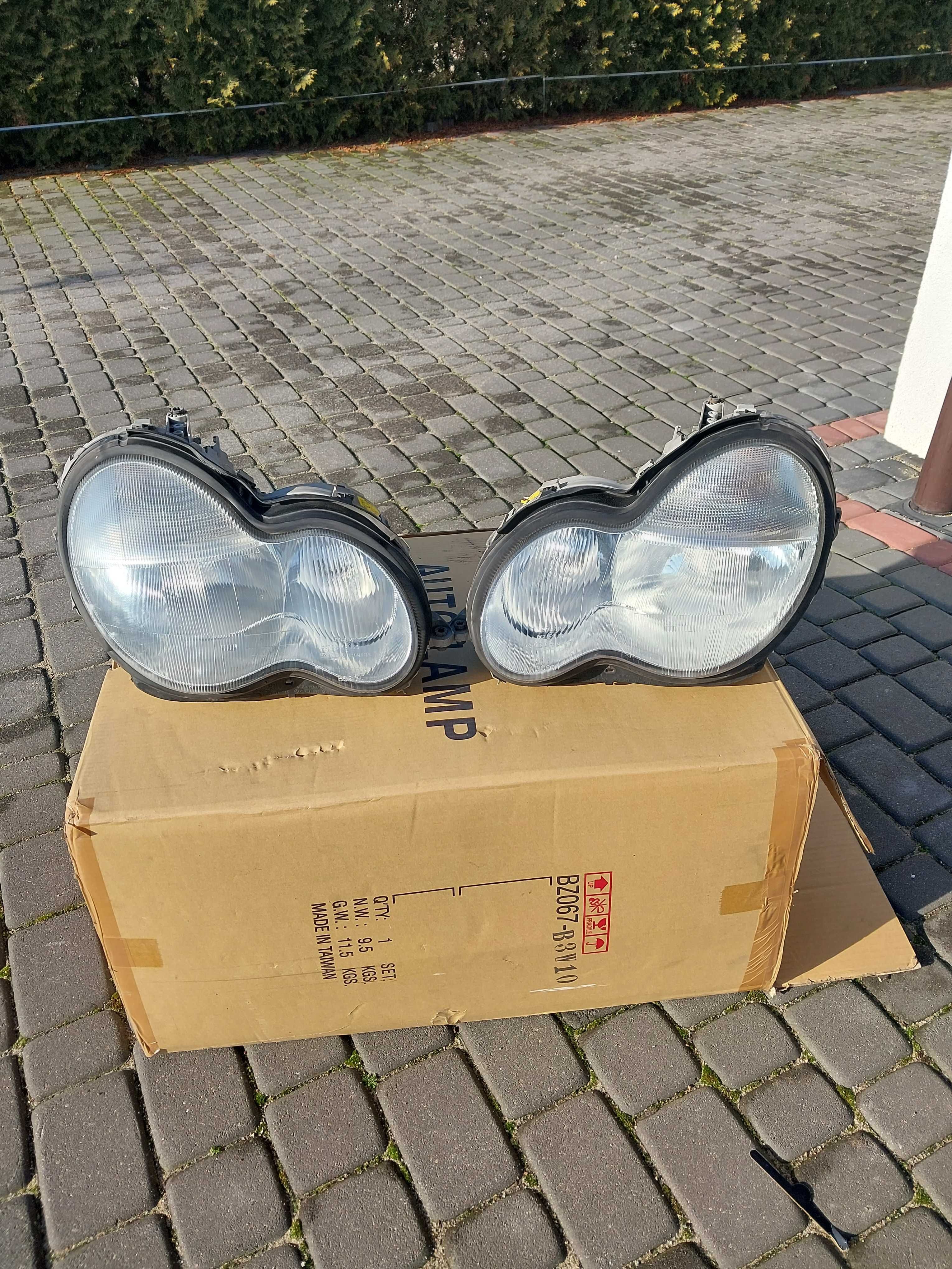 Lampy Przednie Mercedes C 200