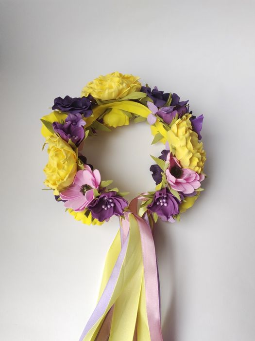 Обруч -вінок ручної роботи