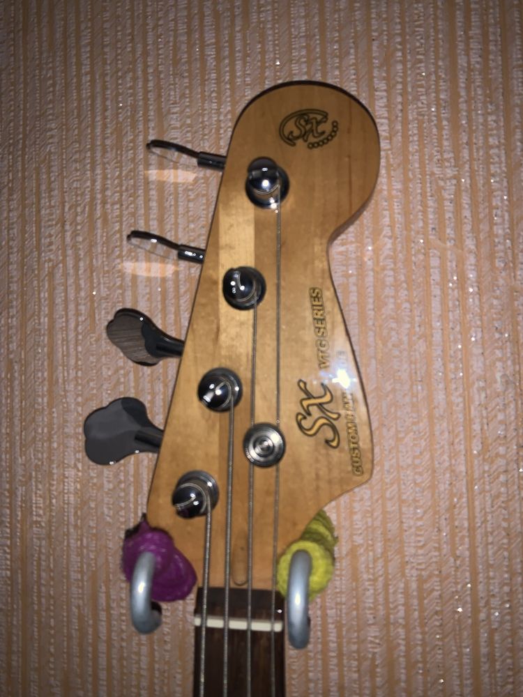 Бас гитара / bass guitar jazz bass SX vtg series