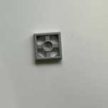 LEGO Płytka 2x2/Obrotnica Jasno Szara 3680 Light Bluish Gray