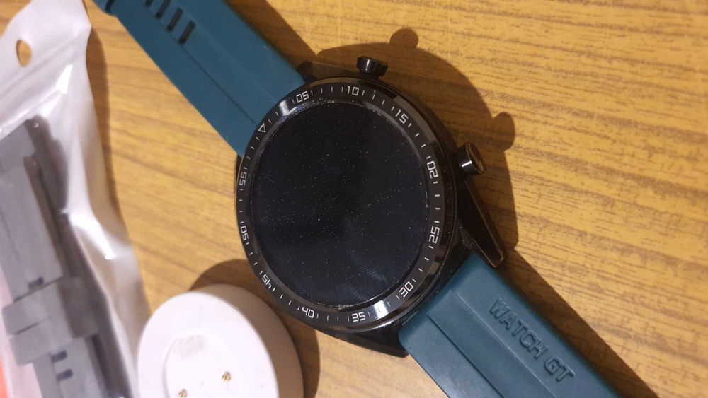 Zestaw Smartwatch Zegarek Huaweii Watch GT 46mm 2x Ładowarka 3x Pasek