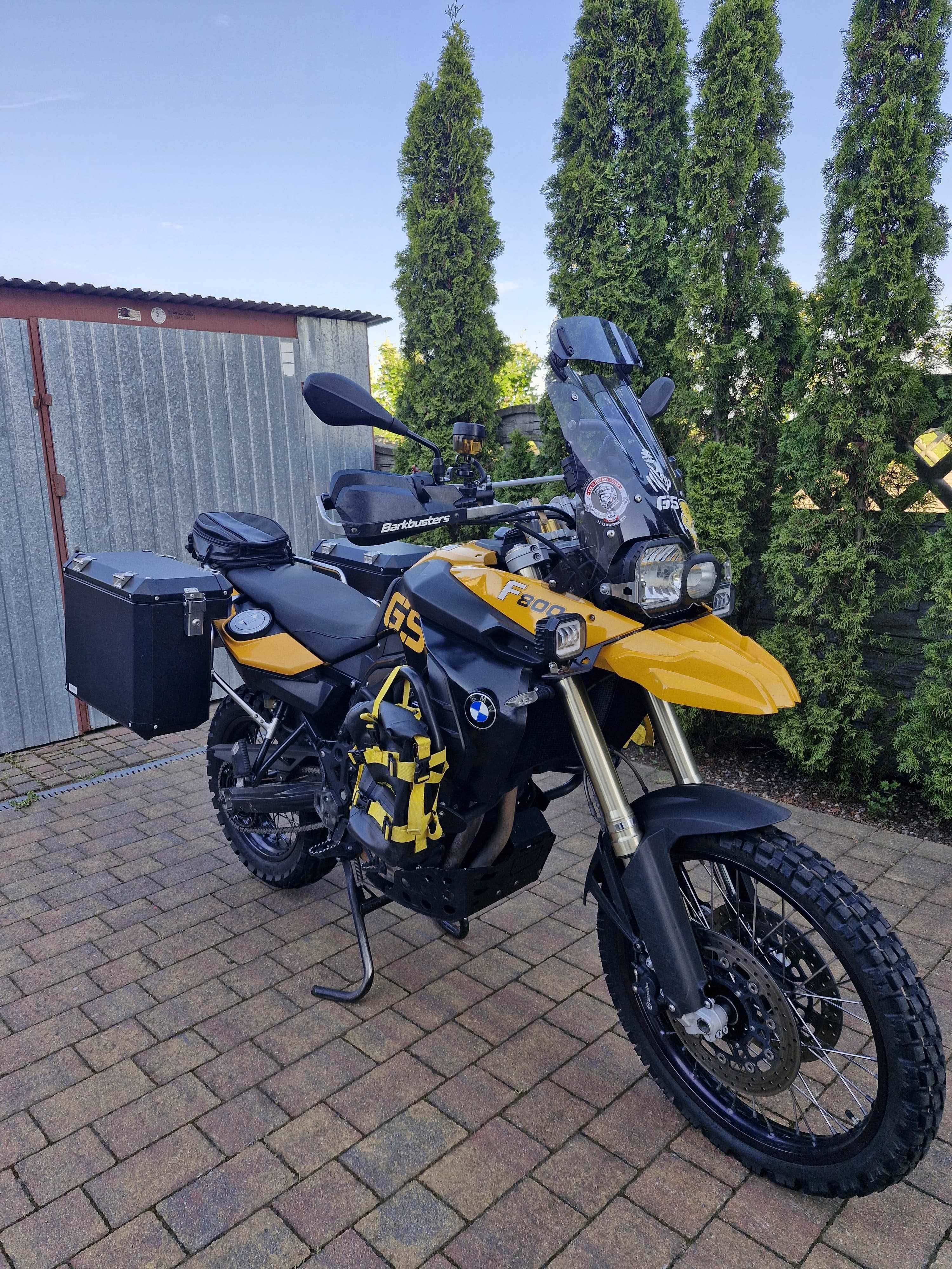 BMW F800GS 2009 r. 57 tys.km KUFRY