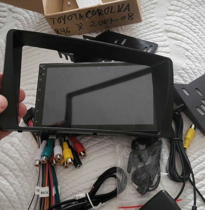 R46 - Auto Rádios TOYOTA Corolla 2002  A 2006 7 polegadas  android