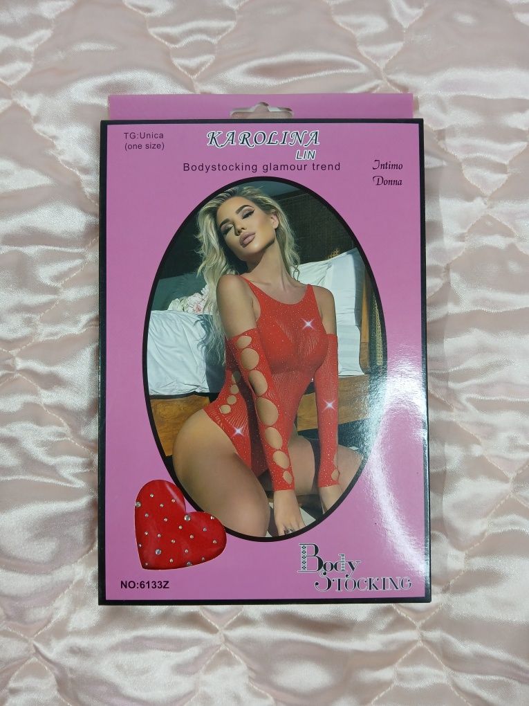 Bielizna nocna body stocking