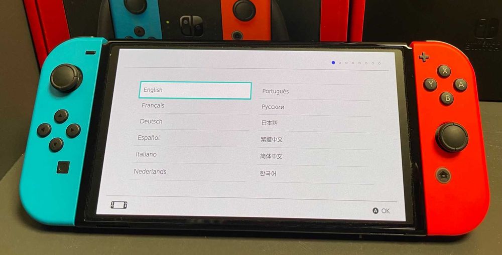 Nintendo Switch OLED (HEG-001) na gwarancji w idealnym stanie