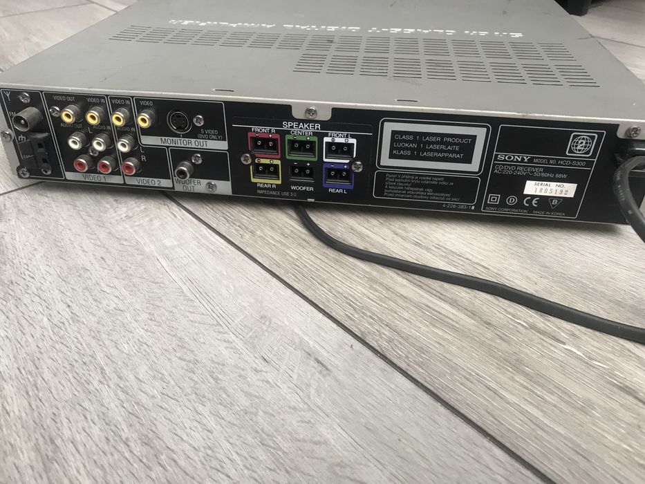 Amplituner cyfrowy Sony HCD-S300