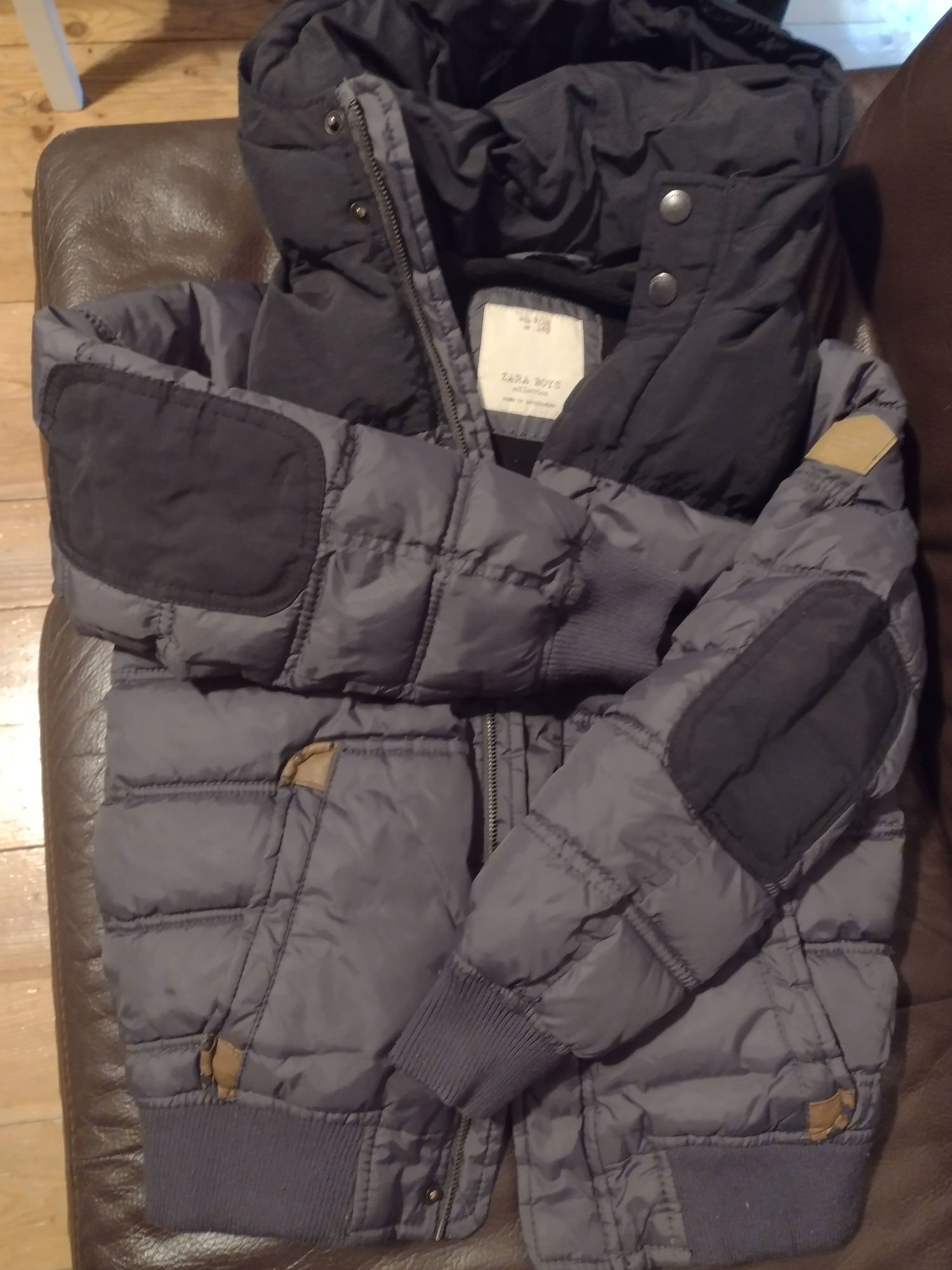 Zara Boys kurtka chłopięca zimowa r. 140