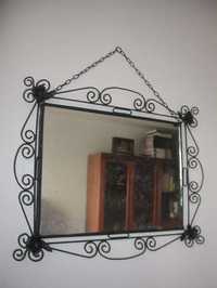 Espelho Vintage Ferro Forjado