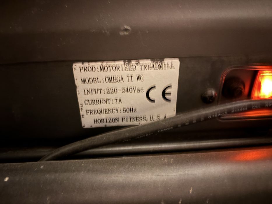 Bieżnia Horizon Fitness Omega II WG – 100% sprawna, solidna, składana