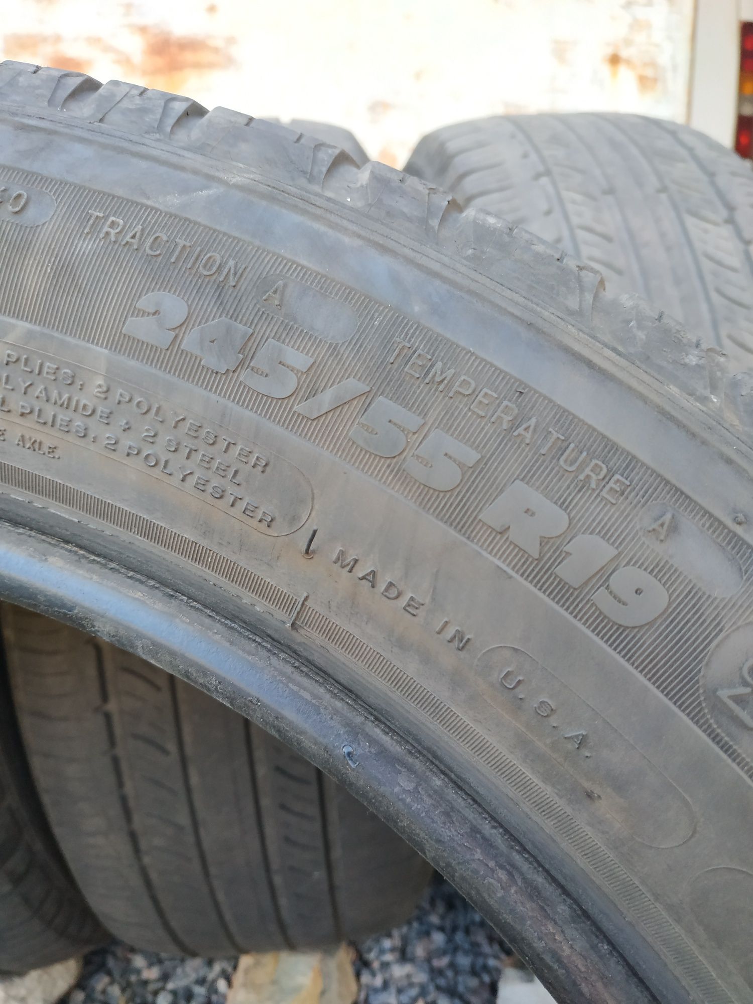 Резина Michelin Latitude 245/55 R-19