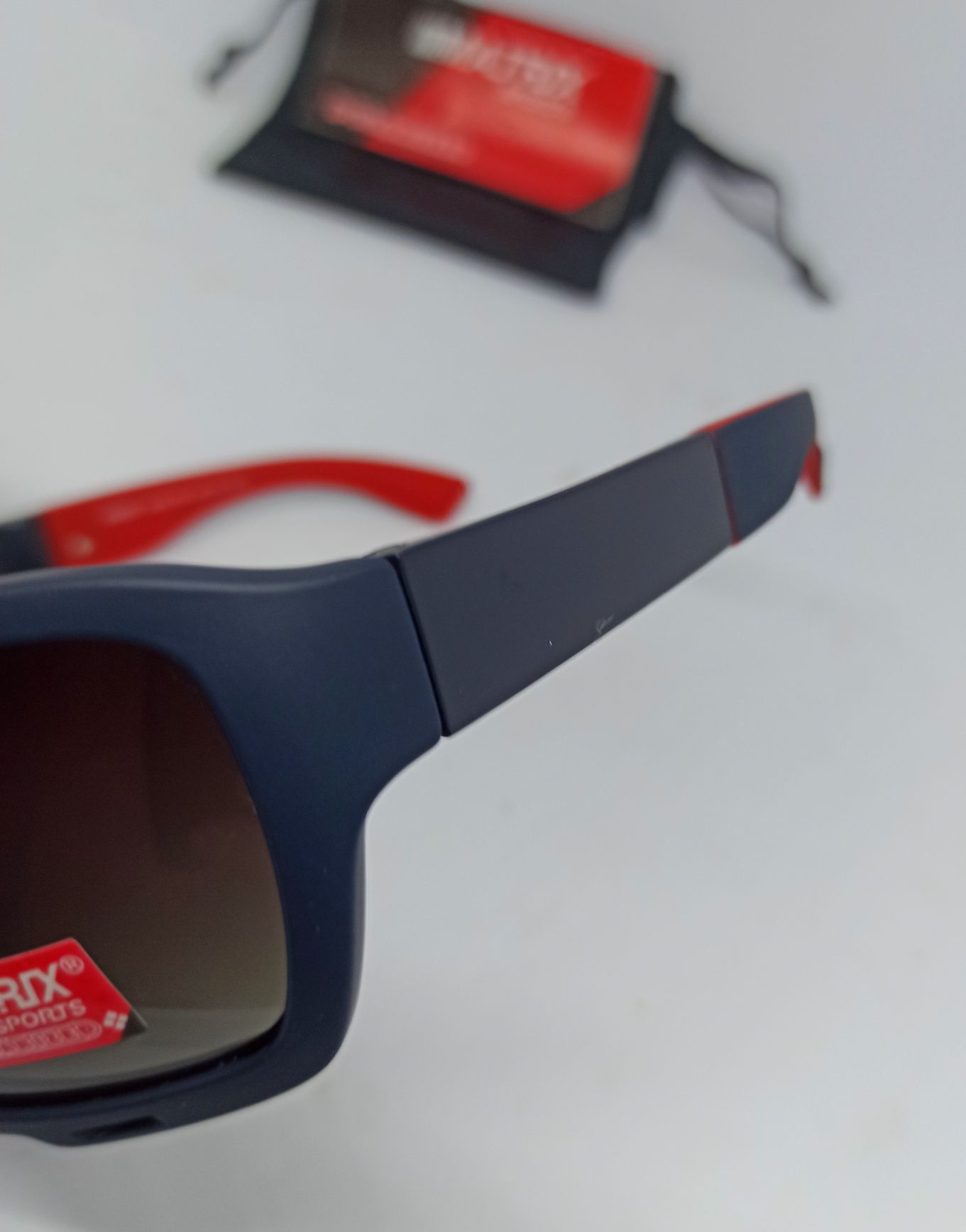 Matrix MX 051 очки мужские оригинал в синей матовой оправе поляризиров