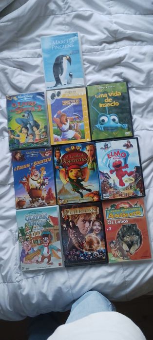 10 Dvd's em bom estado