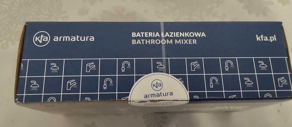 Bateria natryskowa ścienna GRANAT  NOWA  ARMATURA KRAKÓW