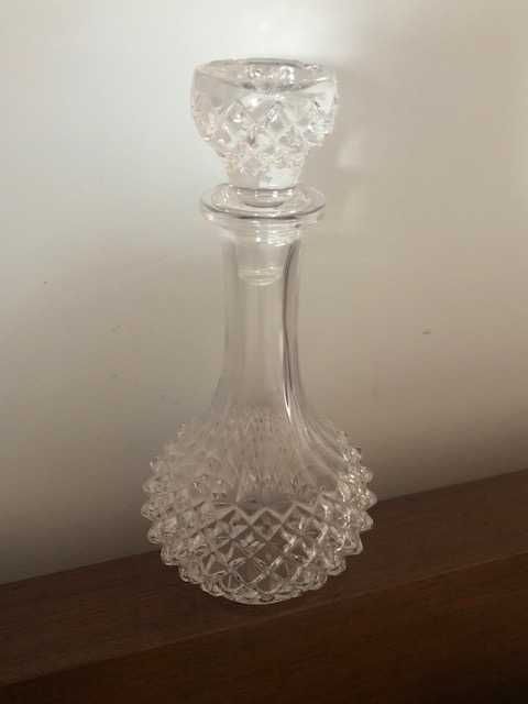 Encantadora garrafa de cristal d'Arques