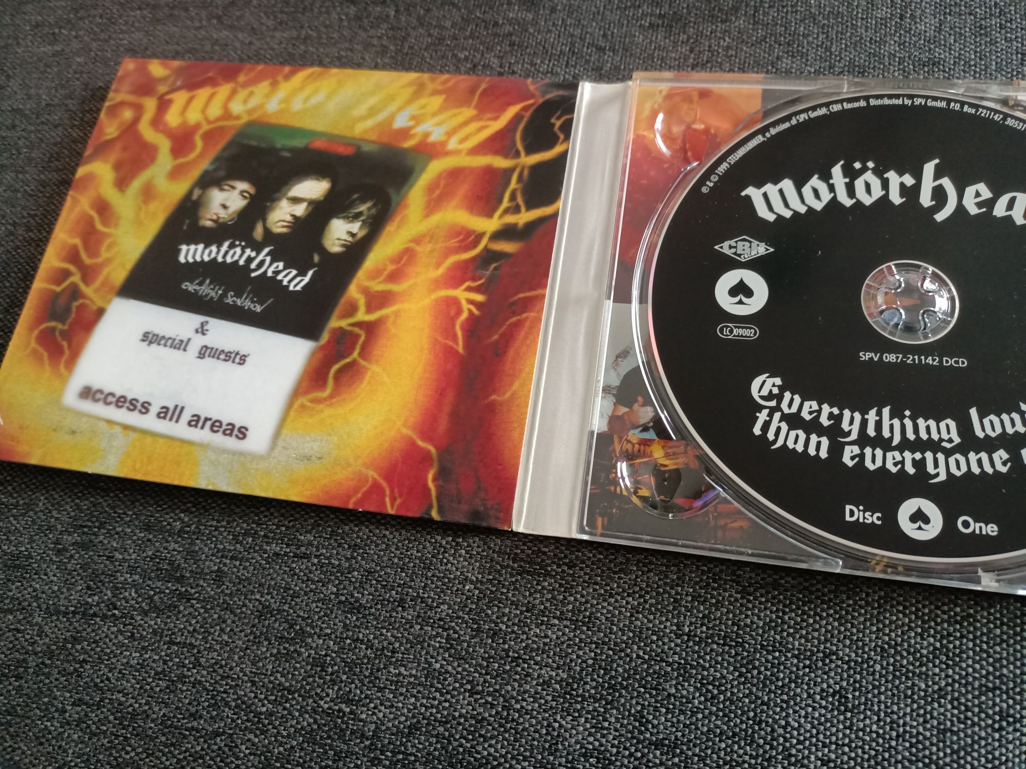 Motörhead - Everything Louder Than Everyone Else (2xCD, Album)(vg+)