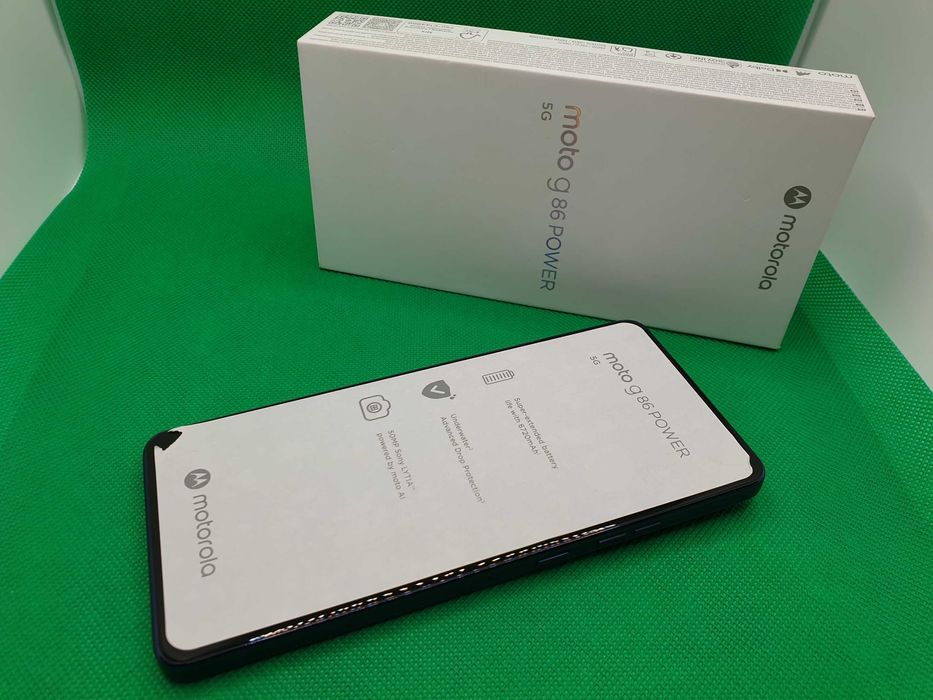 Nowa Motorola G86 Power 5G 12/256GB Granatowy GW Salon 4GSM Świdnica