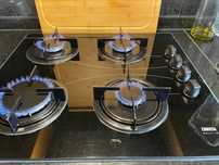 Placa a gás marca Zanussi
