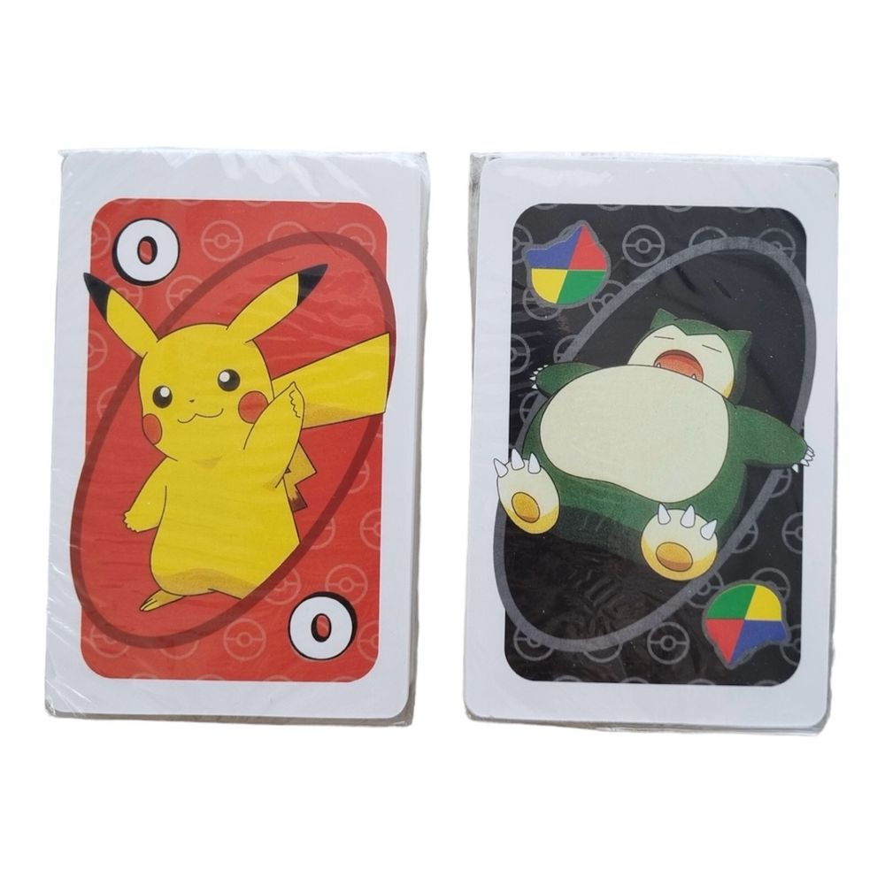 Nowa Gra w Karty Karciana Uno Pokemon Pikachu Pikaczu Szybka Wysyłka