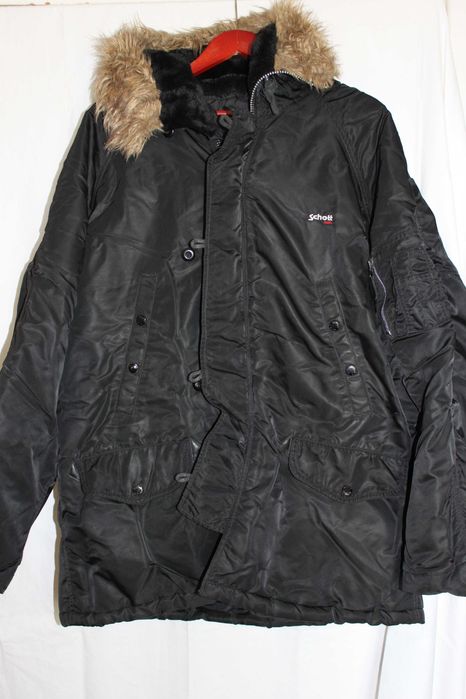 Американська куртка зимова чоловіча N3-B аляска SCHOTT ALFA INDUSTRIES