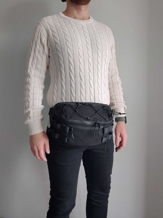 831 Сумка бананка на пояс і через плече