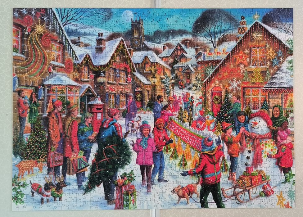 Пазли Gibsons Light up the night 1000 елементів