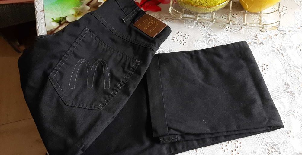 Spodnie pracownicze Mc Donalds