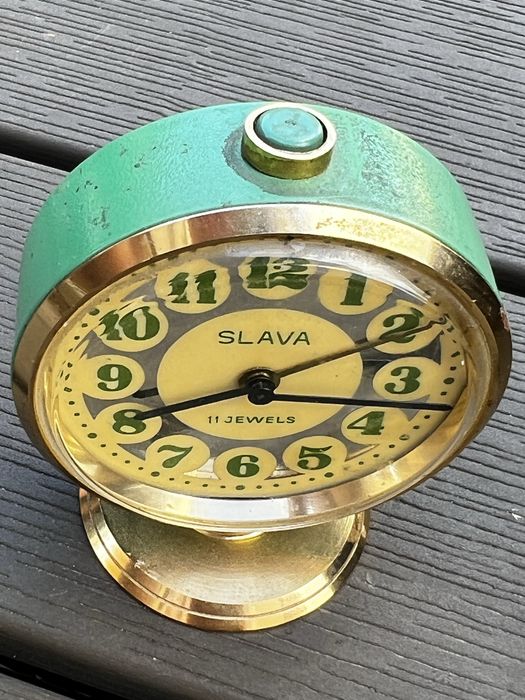 Radziecki budzik SLAVA  11 JEWELSZSRR
